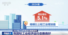 <strong>透过数据看我国轻工业经济运转态势优良</strong>